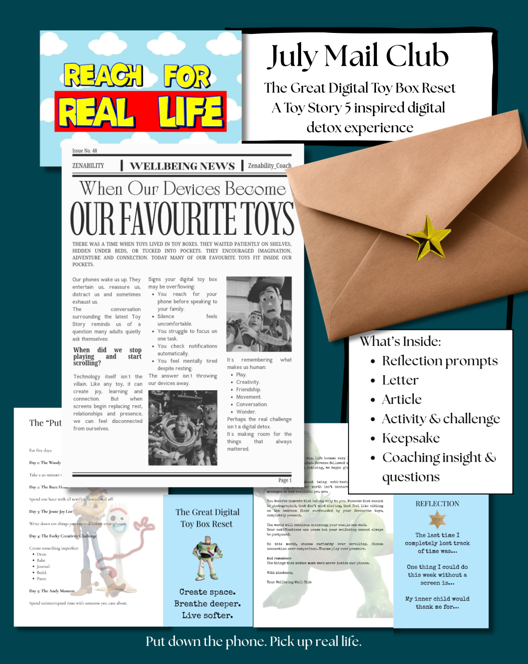 Wellbeing mail club