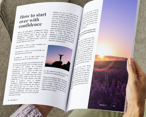 How to start over with confidence